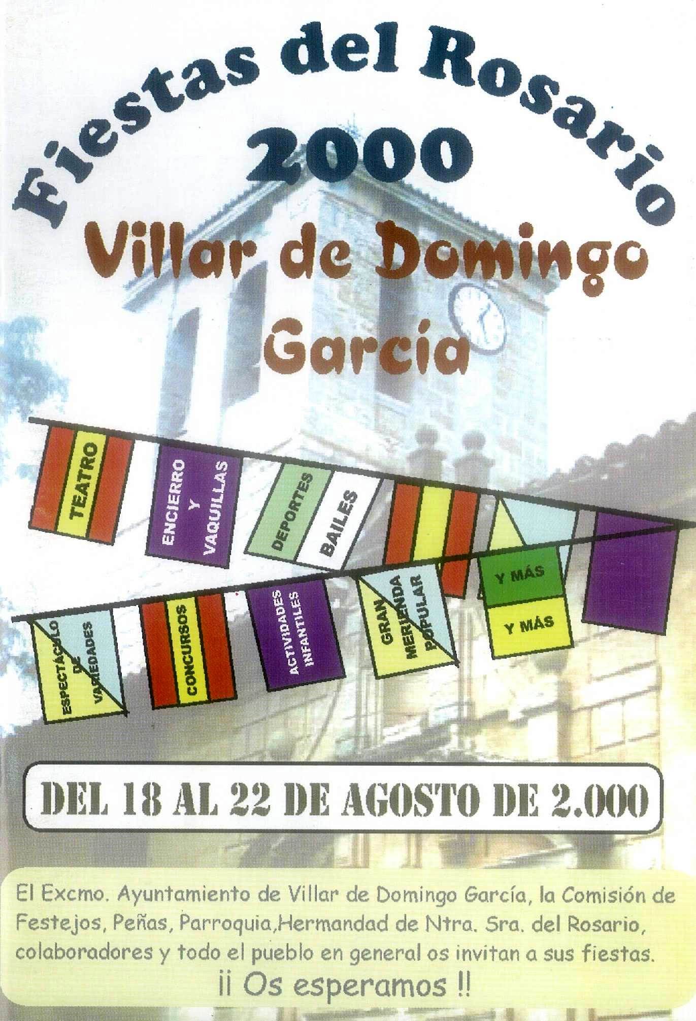 Fiestas patronales en honor a Nuestra Señora del Rosario  